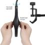 InnoGear Heavy Duty Microphone Stand with Mic Microphone Windscreen and Dual Layered Mic Pop Filter Suspension Boom Scissor Arm Stands for Blue Yeti,Blue Spark and Other Mic