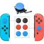 2-Pack 3D Joycon Joystick Replacement,ABLEWE Analog Thumb Stick Joy Con Repair Kit for Nintendo Switch, Include Tri-Wing, Cross Screwdriver, Pry Tools + 6 Thumbstick Caps+1 Brush 2-Pack 3D Joycon Joystick Replacement,ABLEWE Analog Thumb Stick Joy Con Repair Kit for Nintendo Switch, Include Tri-Wing, Cross Screwdriver, Pry Tools + 6 Thumbstick Caps+1 Brush