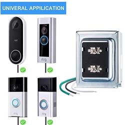 Doorbell Transformer Compatible with Ring Video Doorbell Pro 16v 30va Hardwired Door Chime Transformer