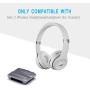 Replacement Headband Hinge Clip Cover + Pin Repair Parts Kits Set Accessories Compatible with Solo3 Wireless Solo2 Wireless Over-Ear Headphones (Silver)