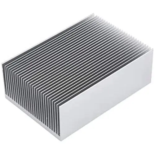 Awxlumv Large Aluminum Heatsink 7.09'' x2.71'' x 1.41'' / 180 x 69 x 36mm Heat Sinks Cooling 27 Fin Radiator for IC Module, PC Computer, Led, PCB Awxlumv Large Aluminum Heatsink 7.09'' x2.71'' x 1.41'' / 180 x 69 x 36mm Heat Sinks Cooling 27 Fin Radiator for IC Module, PC Computer, Led, PCB
