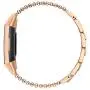 fastgo Compatible for Fitbit Charge 4 Charge 3 and Charge 3 SE Bands,Premium Stainless Steel Replacement Wristbands Classy Sport Bracelet Band for Women and Girls (Rose Gold)