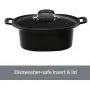 All-Clad SD700450 Programmable Oval-Shaped Slow Cooker with Black Ceramic Insert and Glass Lid, 6.5-Quart, Silver All-Clad SD700450 Programmable Oval-Shaped Slow Cooker with Black Ceramic Insert and Glass Lid, 6.5-Quart, Silver