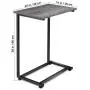 Homemaxs C Table Sofa Side End Table Wood Finish Steel Construction Easy Assembly 26-Inch for Small Space (Gray) Homemaxs C Table Sofa Side End Table Wood Finish Steel Construction Easy Assembly 26-Inch for Small Space (Gray)
