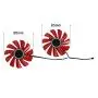 inRobert FDC10U12S9-C Video Card Fan Replacement Red Fan for XFX RX 570 RS Graphic Card RX570 Cooler inRobert FDC10U12S9-C Video Card Fan Replacement Red Fan for XFX RX 570 RS Graphic Card RX570 Cooler