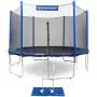 SONGMICS Trampoline with Enclosure Net, Safety Pad, Ladder, Jumping Mat Outdoor Backyard Trampolines for Kids TÜV Certificated