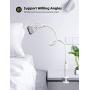 Phone Holder Bed Gooseneck Mount - Lamicall Cell Phone Clamp Clip for Desk, Flexible Lazy Long Arm Headboard Bedside, Overhead Mount Stand, Compatible with Phone 12 Mini 11 Pro Xs Max XR X 8 7 6 Plus