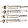 KIMISS 4pcs Diesel Heater Glow Plugs,Metal Material Heater Plugs, Glow Plugs for MITSUBISHI PAJERO SHOGUN 1994-1999 2.8 TD