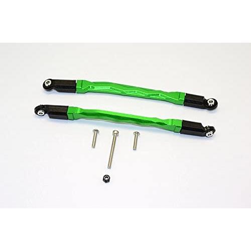 Axial SMT10 Grave Digger (AX90055) & MAX-D (AX90057) Upgrade Parts Aluminum Front/Rear Upper Chassis Link Parts - 1Pr Set Green