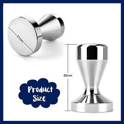 Youdepot Stainless Steel Coffee Tamper Barista Espresso Tamper 51mm Base Coffee Bean Press