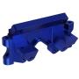 Hobbypark Aluminum Front Bulkhead Upgrade Parts for 1/10 Traxxas Slash 2WD Rustler Stampede Bandit Replace 2530 2530A, Navy Blue Anodized