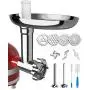 X Home Meat Grinder Attachment Compatible with Kitchenaid Stand Mixer, Durable Metal Food Grinder Attachment with 2 Sausages Stuffing Tubes, 3 Grinding Blades, 4 Grinding Plates, Not Dishwasher Safe X Home Meat Grinder Attachment Compatible with Kitchenaid Stand Mixer, Durable Metal Food Grinder Attachment with 2 Sausages Stuffing Tubes, 3 Grinding Blades, 4 Grinding Plates, Not Dishwasher Safe