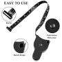 Body Measuring Tape 60 inch, Body Tape Measure, Lock Pin and Push Button Retract, Body Measurement Tape, Black
