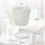 BUYMAX Plant Pots Indoor –5 inch Ceramic Flower Pot with Drainage Hole and Ceramic Tray - Gardening Home Desktop Office Windowsill Decoration Gift, Set of 4 - Plants NOT Included (White) BUYMAX Plant Pots Indoor –5 inch Ceramic Flower Pot with Drainage Hole and Ceramic Tray - Gardening Home Desktop Office Windowsill Decoration Gift, Set of 4 - Plants NOT Included (White)