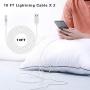 LUOSIKE iPhone Charger, 2-Pack 10 FT Long Lightning Cable Fast Charging Sync Cord with 2X Dual USB Wall Charger Plug Compatible with iPhone 11 Xs Max XR X 8 7 6S Plus SE iPad Mini Air Pro (4 in 1)