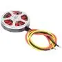 VGEBY Brushless Motor, 5010-360KV 1PCS Metal Outdoor Big Load Multiaxis Thick Line Hollow Cover Double Bearing Brushless Motor(Negative Tooth)