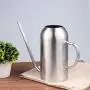IMEEA 45oz/1.3L Watering Can for Indoor House Plants Long Spout Brushed Stainless Steel Watering Pot (Silver) IMEEA 45oz/1.3L Watering Can for Indoor House Plants Long Spout Brushed Stainless Steel Watering Pot (Silver)