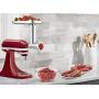 Gvode Food Meat Grinder Attachment for KitchenAid Stand Mixers Included 2 Sausage Stuffers & 4 grinding plates