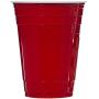 Amazon Basics 16-Ounce Disposable Plastic Cups, Red - Pack of 240