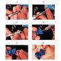 Topwon Pin Vise for Resin Casting Molds Hand Drill Bits Set Resin Drill Pin Vise Drill, 10 Pcs Mini Twist Drill Bits 2Pcs Tweezers for Jewelry Metal Wood Model Making, Micro Drill Bits DIY Drilling