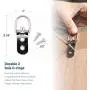 Heavy Duty D-Ring Picture Hangers - 50 Pack - 2 Hole with Screws - Picture Hang Solutions Heavy Duty D-Ring Picture Hangers - 50 Pack - 2 Hole with Screws - Picture Hang Solutions