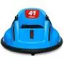 Kidzone DIY Race #00-99 6V Kids Toy Electric Ride On Bumper Car Vehicle Remote Control 360 Spin ASTM-Certified, Blue