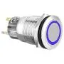 ESUPPORT Stainless Steel 12V 5A Car Auto Boat Blue Angel Eye LED Light Lamp Metal Push Button Rocker Toggle Switch On Off ESUPPORT Stainless Steel 12V 5A Car Auto Boat Blue Angel Eye LED Light Lamp Metal Push Button Rocker Toggle Switch On Off