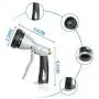 HOSUN Garden Hose Nozzle Water Hose Nozzle High Pressure Heavy Duty Metal Hose Spray Nozzle Hose Sprayer 7 Adjustable Spray Patterns Hand type for Cleaning , Watering garden ,Washing Cars HOSUN Garden Hose Nozzle Water Hose Nozzle High Pressure Heavy Duty Metal Hose Spray Nozzle Hose Sprayer 7 Adjustable Spray Patterns Hand type for Cleaning , Watering garden ,Washing Cars