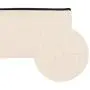 Apipi 10 Pack Blank DIY Craft Bag Canvas Pen Pencil Case- Cotton Canvas Invoice Bill Bag Makeup Bag Cosmetic Bag Multipurpose Travel Toiletry Pouch with Black Zipper 7.5 x 5 inches