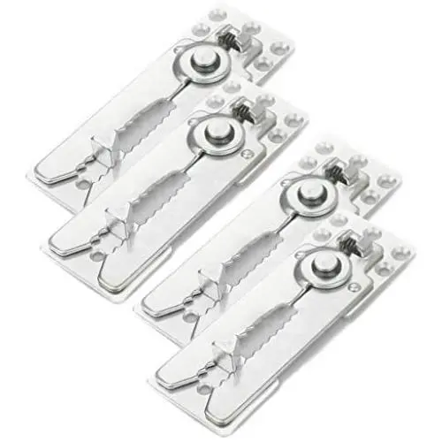HOWDIA 4 Pack Sofa Snap Sectional Couch Connector with Screws HOWDIA 4 Pack Sofa Snap Sectional Couch Connector with Screws