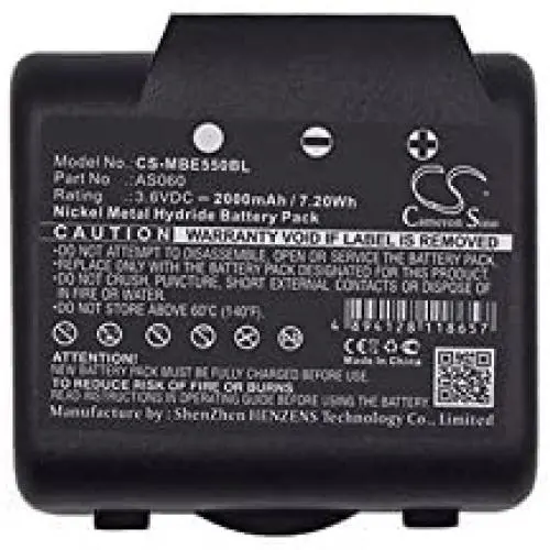Cameron Sino Ni-MH 3.60V 2000mAh / 7.20Wh Replacement Battery Compatible With IMET AS060, Fits IMET BE5500, M550S ZEUS, M550S THOR Cameron Sino Ni-MH 3.60V 2000mAh / 7.20Wh Replacement Battery Compatible With IMET AS060, Fits IMET BE5500, M550S ZEUS, M550S THOR