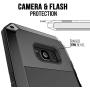 Galaxy S8 Case,Tomplus Armor Tank Aluminum Metal Shockproof Military Heavy Duty Protector Cover Hard Case for Samsung Galaxy S8 (Black)