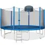 Merax 15 FT Trampoline with Safety Enclosure Net, Basketball Hoop and Ladder - 2021 Upgraded – Kids Basketball Trampoline Merax 15 FT Trampoline with Safety Enclosure Net, Basketball Hoop and Ladder - 2021 Upgraded – Kids Basketball Trampoline