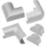 D-Line Cable Raceway Accessories | Join Multiple Channels of D-Line Cord Covers | Connector Multipack (Maxi (Large), Grey) D-Line Cable Raceway Accessories | Join Multiple Channels of D-Line Cord Covers | Connector Multipack (Maxi (Large), Grey)