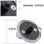 5 Packs WB03K10303 Upgraded Surface Burner Control Knob Stove Replacements konbs for GE,Heavy Duty Metal Cooktop Control Knob Replaces Part Numbers WB03K10208,AP4980246, 1810427, AH3486484, EA3486484 5 Packs WB03K10303 Upgraded Surface Burner Control Knob Stove Replacements konbs for GE,Heavy Duty Metal Cooktop Control Knob Replaces Part Numbers WB03K10208,AP4980246, 1810427, AH3486484, EA3486484