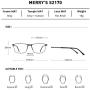MERRYS Fashion Blue Light Blocking Glasses - Reading Glasses Metal Frame Spring Hinge Readers for Men Eyeglasses