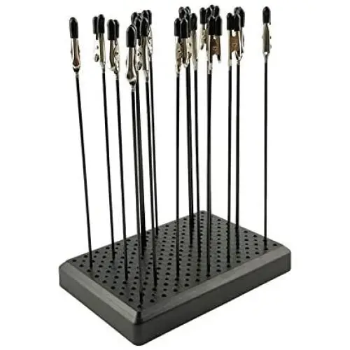Model Painting Alligator Clip Sticks 20PCS with Stand Base 1PCS for Airbrush Hobby Model Parts Model Painting Alligator Clip Sticks 20PCS with Stand Base 1PCS for Airbrush Hobby Model Parts