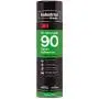 3M Hi-Strength 90 Spray Adhesive, Permanent, Bonds Laminate, Wood, Concrete, Metal, Plastic, Clear Glue, Net Wt 17.6 oz, Will Spray Upside Down