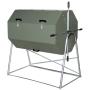 Jora JK 400 Compost Tumbler - Holds up to 106 Gallons, Made with Galvanized and Powder-Coated Steel for The Best composting Experience. Durable Insulated Dual Chamber composter