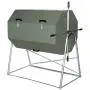 Jora JK 400 Compost Tumbler - Holds up to 106 Gallons, Made with Galvanized and Powder-Coated Steel for The Best composting Experience. Durable Insulated Dual Chamber composter Jora JK 400 Compost Tumbler - Holds up to 106 Gallons, Made with Galvanized and Powder-Coated Steel for The Best composting Experience. Durable Insulated Dual Chamber composter