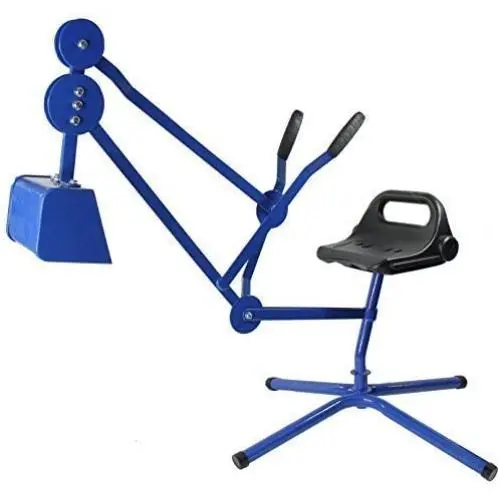 Childrensneeds.com Sand Digger Toy Backhoe for Kids (Ride On) Outdoor Digging Excavator Scooper for Dirt, Snow, Beach, Sandbox | Heavy-Duty Metal, 2-Hand Operation, 360° Swivel Seat | Ages 3+ (Blue) Childrensneeds.com Sand Digger Toy Backhoe for Kids (Ride On) Outdoor Digging Excavator Scooper for Dirt, Snow, Beach, Sandbox | Heavy-Duty Metal, 2-Hand Operation, 360° Swivel Seat | Ages 3+ (Blue)