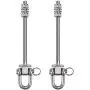 SELEWARE Set of 2 Heavy Duty Swing Hanger 1800LB Capacity, 8.85'' x 3.1/10'', Stainless Steel Swing Hooks for Wood and Steel Beam Yoga Hammock Chair Punching Bag Porch Swing Sets SELEWARE Set of 2 Heavy Duty Swing Hanger 1800LB Capacity, 8.85'' x 3.1/10'', Stainless Steel Swing Hooks for Wood and Steel Beam Yoga Hammock Chair Punching Bag Porch Swing Sets
