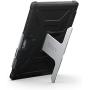 URBAN ARMOR GEAR UAG Designed for Microsoft Surface Pro 7 Plus, Pro 7, Pro 6, Pro 5th Gen (2017) (LTE), Pro 4 Feather-Light Rugged Black Aluminum Stand Military Drop Tested Case