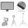 Soonpho P10 RGB Video LED Light Full Color Output CRI97+, 2500K-8500K Bi-Color, Ultra Thin Dimmable Brightness Temperature Lighting Panel with Rechargeable Lithium Battery Compatible for Digital SLR