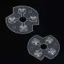 2PCS Dpad Key Button Metal Patch D Pad Abxy Conductive Film Metal Dome Snap for Xbox One Controller Xbox One Slim Controller 2PCS Dpad Key Button Metal Patch D Pad Abxy Conductive Film Metal Dome Snap for Xbox One Controller Xbox One Slim Controller