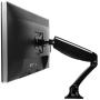FLEXIMOUNTS Desk Monitor Mount,Full Motion Single LCD Arm for 10-27 inches Flat Screen