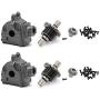 HONG YI-HAT Full Metal Differential & Gear Box Wave Box Suitable for Wltoys 144001 1/14 RC Car Spare Parts Accessories Spare Parts (Color : Style1)