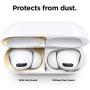 elago Dust Guard Compatible with AirPods Pro 3rd Generation - Dust-Proof Film, Ultra Slim, Luxurious Looking, Protect from Iron/Metal Shavings (2 Sets, Gold) [US Patent Registered]