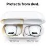 elago Dust Guard Compatible with AirPods Pro 3rd Generation - Dust-Proof Film, Ultra Slim, Luxurious Looking, Protect from Iron/Metal Shavings (1 Set, Gold) [US Patent Registered]
