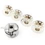 Kalevel Bobbin Case with 4 Metal Sewing Bobbins Sewing Machine Bobbins with Case Presser Feet Sewing Kit for All Low Shank Snap-On Singer Brother Babylock Janome Kenmore White Elna Husqvarna Bernina